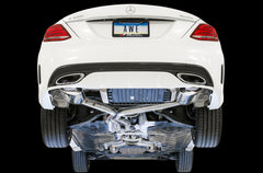 AWE Touring Edition Exhaust for Mercedes-Benz W205 AMG C43 / C450 / C400 - Mounted