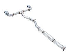AWE Track Edition Exhaust for Subaru BRZ / Toyota GR86 / Toyota 86 / Scion FR-S - Chrome Silver Tips - out of package