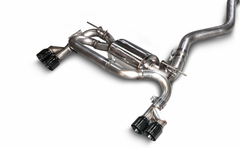 AWE Touring Edition Axle-back Exhaust, Quad Outlet for BMW F3X N20/N26 328i/428i - Diamond Black Tips (80mm) - Primary
