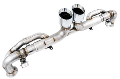 AWE SwitchPath™ Exhaust for Porsche 991.1 / 991.2 GT3 / RS - Chrome Silver Tips - out of package
