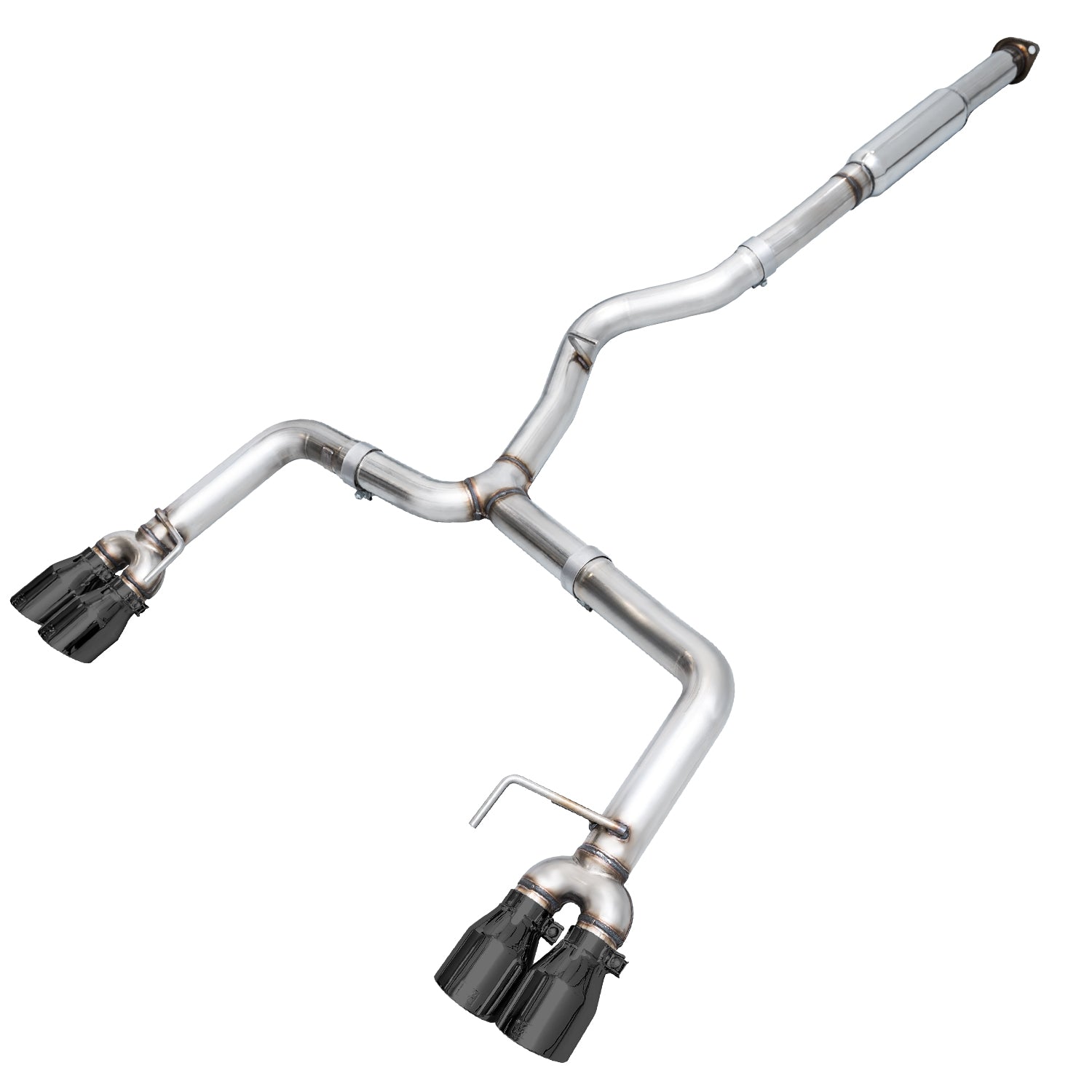 AWE Track Edition Exhaust for VA / GV WRX / STI Sedan - Diamond Black Quad Tips (102mm) - Primary