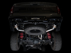 AWE SwitchPath™ Exhaust for Gen 3 Raptor R - Diamond Black Tips - Mounted