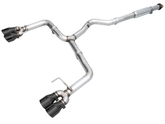 AWE Track Edition Exhaust for VB Subaru WRX - Diamond Black Tips - Primary