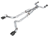 AWE Track Edition Exhaust for Nissan Z - Diamond Black Tips - Primary