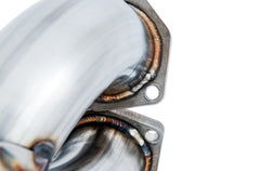 AWE Track Edition Exhaust for Audi B9 S5 Sportback - Non-Resonated - Chrome Silver 102mm Tips - Close Up