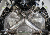 AWE Performance Exhaust for McLaren 650S - Machined Tips - Mounted