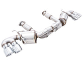 AWE Touring Edition Exhaust for C8 Corvette -- Chrome Silver Tips - Primary