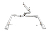 AWE Track Edition Exhaust for VW Golf Alltrack / Sportwagen 4Motion - Chrome Silver Tips - Primary