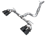 AWE Track Edition Exhaust for Volkswagen MK8 Golf R - Diamond Black Tips - Primary