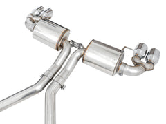 AWE Resonated Touring Edition Exhaust for G2X M340i / M440i - Chrome Silver - out of package