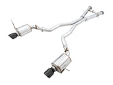 AWE Touring Edition Exhaust for Jeep Grand Cherokee SRT - Diamond Black Tips - Primary