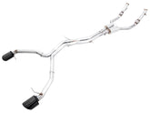 AWE Track Edition Exhaust for Audi B9 RS 5 Coupe - Resonated - Diamond Black RS-style Tips - Primary