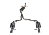 AWE Touring Edition Exhaust for B8 A5 2.0T - Dual Outlet, Chrome Silver Tips - Primary