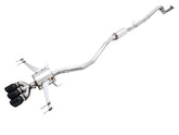 AWE Touring Edition Exhaust for FK8 Civic Type R (includes Front Pipe) - Triple Diamond Black Tips - Primary