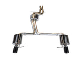 AWE Touring Edition Exhaust for Audi C7 A6 3.0T - Dual Outlet, Diamond Black Tips - Primary