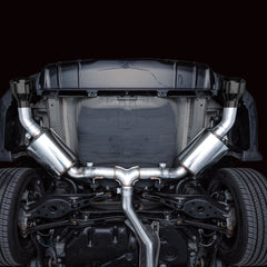 AWE Touring Edition Exhaust for FE1 Civic Si/DE4 Acura Integra - Mounted