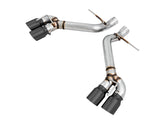 AWE Track Edition Axle-back Exhaust for Gen6 Camaro SS / ZL1 / LT1 - Diamond Black Tips (Quad Outlet) - Primary