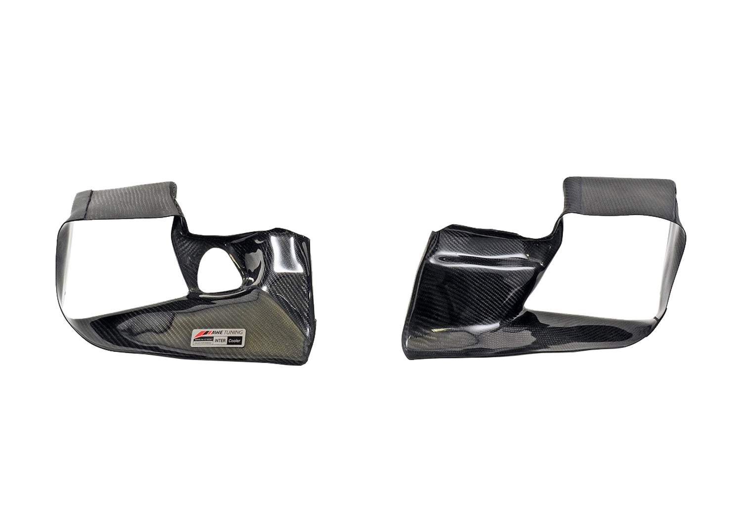 AWE Carbon Fiber Shrouds for Audi 2.7T - Shrouds Only, Set of Two - Primary