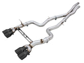 AWE Track Edition Catback Exhaust for BMW F8X M3/M4 - Diamond Black - Primary