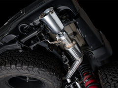 AWE SwitchPath™ Exhaust for Gen 3 Raptor R - Chrome Silver Tips - Mounted