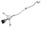 AWE Touring Edition Exhaust for 10th Gen Civic Si Coupe / Sedan (includes Front Pipe) - Dual Diamond Black Tips - Primary