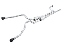 AWE 0FG Catback Exhaust for RAM TRX - Diamond Black Tips - Primary