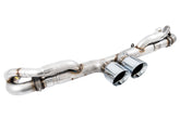 AWE SwitchPath™ Exhaust for Porsche 991.1 / 991.2 GT3 / RS - Chrome Silver Tips - Primary