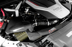 AWE AirGate™ Carbon Fiber Intake for Audi B9 3.0T / 2.9TT - With Lid - Mounted