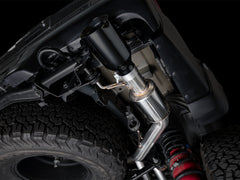 AWE SwitchPath™ Exhaust for Gen 3 Raptor R - Diamond Black Tips - Mounted