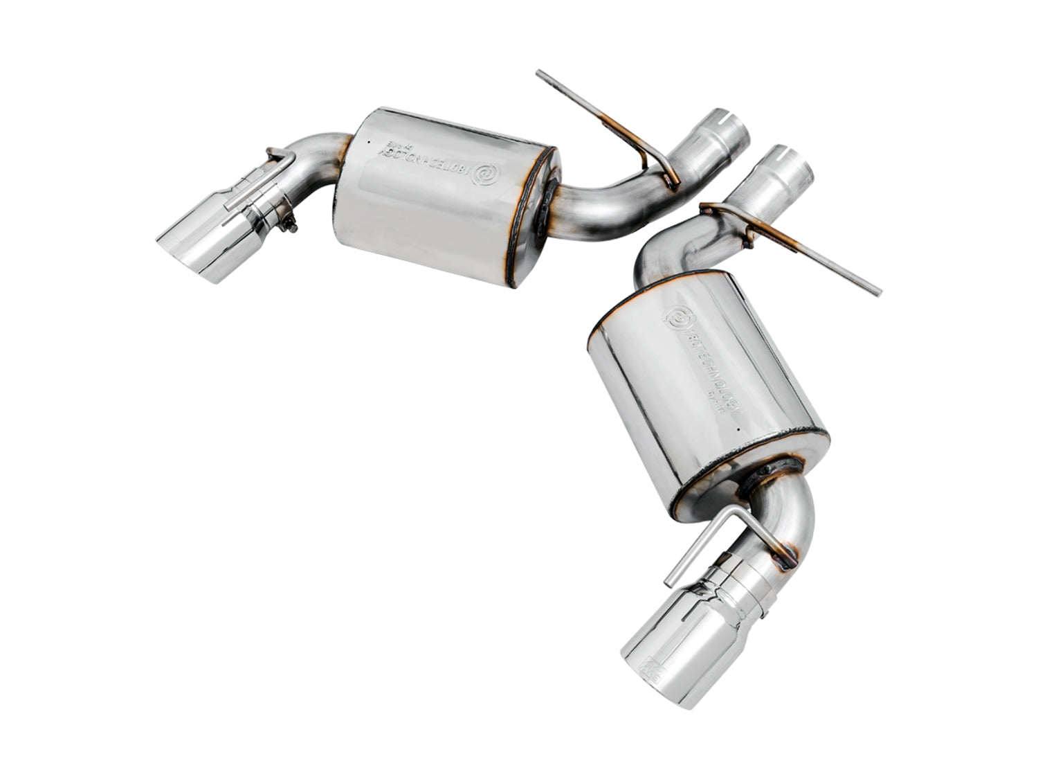 AWE Touring Edition Axle-back Exhaust for Gen6 Camaro SS / LT1 - Chrome Silver Tips (Dual Outlet) - Primary