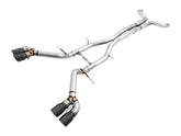 AWE Track Edition Cat-back Exhaust for Gen6 Camaro SS / ZL1 / LT1 - Resonated - Diamond Black Tips (Quad Outlet) - Primary