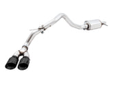 AWE 0FG Exhaust with BashGuard for Ford Ranger - Dual Diamond Black Tips - Primary