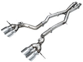 AWE Track Edition Exhaust for BMW G87 M2 - Chrome Silver Tips - Primary