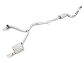 AWE SwitchPath™ Exhaust for B9 A4, Dual Outlet - Chrome Silver Tips (includes DP and SwitchPath Remote) - Primary