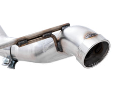 AWE 0FG Catback Exhaust for Ford Bronco with BashGuard™ - no tips - Close Up