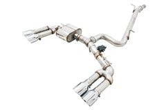 AWE SwitchPath™ Exhaust for Audi 8V S3 - Chrome Silver Tips, 102mm - Primary