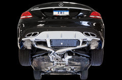 AWE Track Edition Exhaust for Mercedes-Benz W205 AMG C43 / C450 / C400 - Mounted