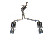 AWE Touring Edition Exhaust for B8 A5 2.0T - Quad Outlet, Diamond Black Tips - Primary
