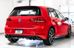 AWE SwitchPath™ Exhaust for MK7.5 Golf R - Diamond Black Tips, 102mm - Mounted