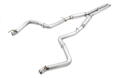 AWE Track Edition Exhaust for 15+ Challenger 6.4 / 6.2 SC - Stock Tips - Primary