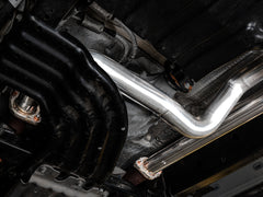 AWE 0FG Catback Exhaust for RAM TRX - Chrome Silver Tips - Mounted