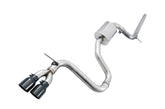 AWE Track Edition Exhaust for VW MK7 Golf 1.8T - Diamond Black Tips (90mm) - Primary
