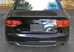 AWE Touring Edition Exhaust for B8/B8.5 A4 2.0T - Dual Outlet, Chrome Silver Tips - out of package