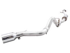 AWE 0FG Catback Exhaust for Ford Bronco with BashGuard™ - Single 5" Chrome Silver Tip - out of package
