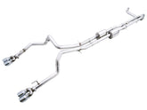 AWE 0FG Catback Exhaust for Silverado ZR2/Sierra AT4X - Quad Chrome Silver Tips - Primary