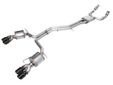 AWE Touring Edition Exhaust for Audi C8 S6/S7 - Diamond Black Tips - Primary
