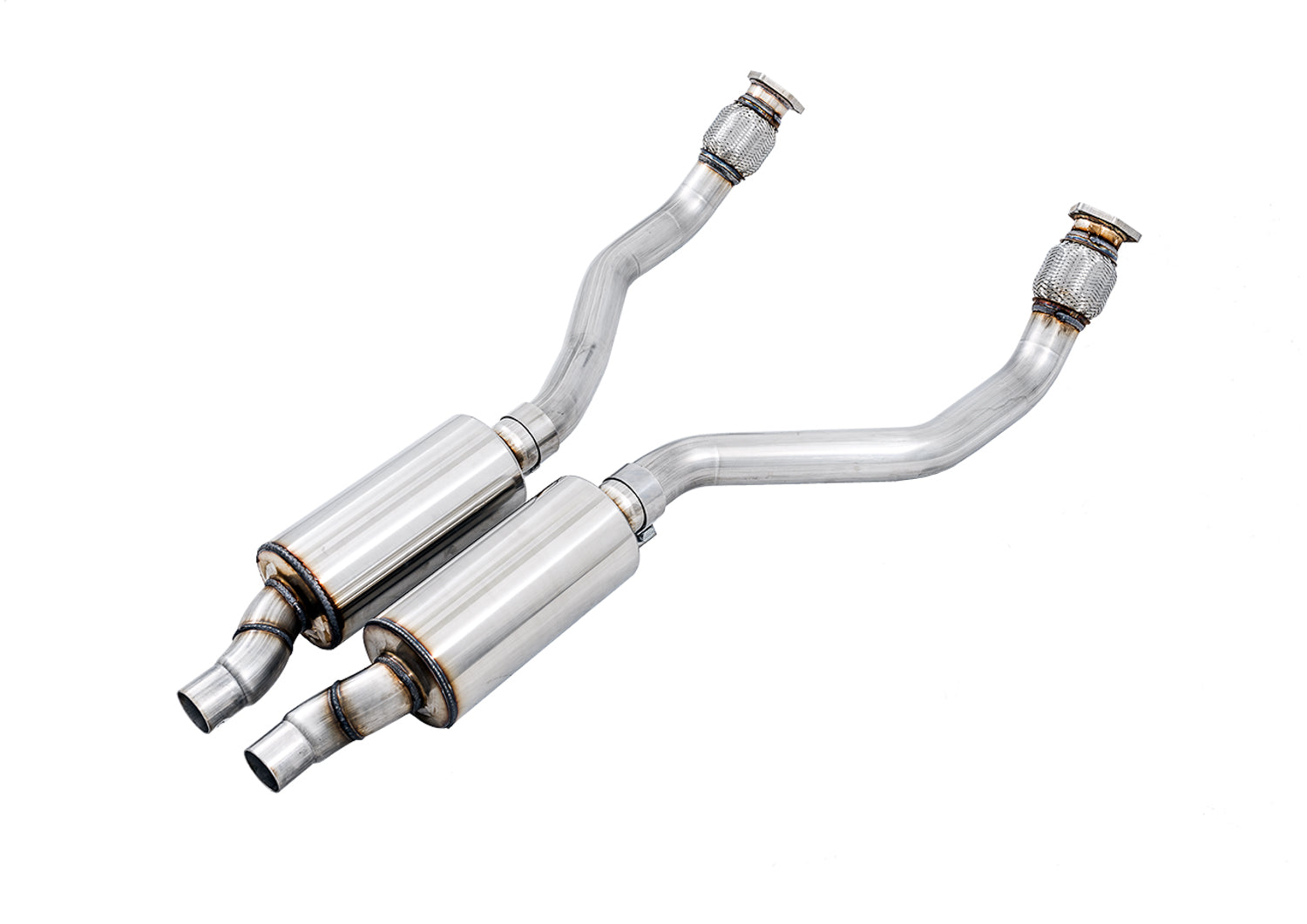 AWE Resonated Downpipes for B8 S5 4.2L - Primary