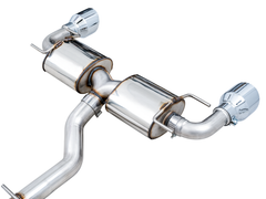 AWE Touring Edition Exhaust for Subaru BRZ / Toyota GR86 / Toyota 86 / Scion FR-S - Chrome Silver Tips - out of package