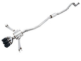 AWE Touring Edition Exhaust for 10th Gen Civic Si Coupe / Sedan (includes Front Pipe) - Triple Diamond Black Tips - Primary