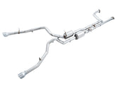AWE 0FG Catback Exhaust for RAM TRX - Chrome Silver Tips - Primary